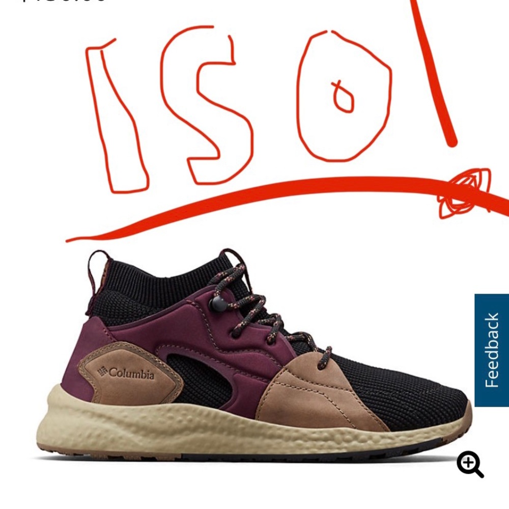 ISO Columbia sh/ft outdry mid shoe size 9